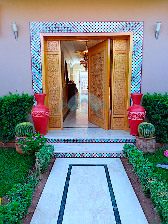 Villa de charme à vendre Mhamid 9,Marrakech – فيلا رائعة للبيع